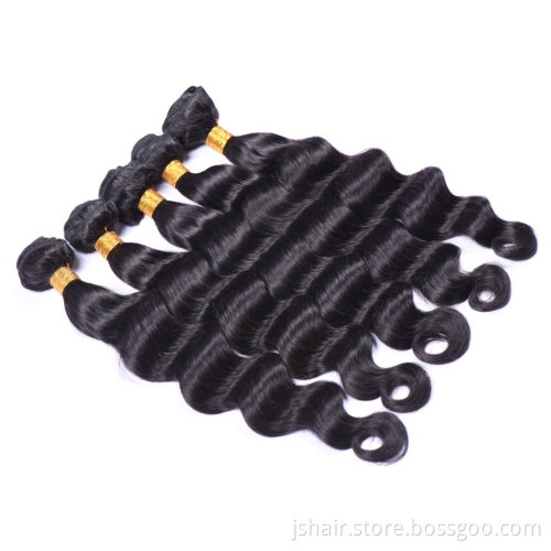 Factory Price Christmas party use raw natural black cheap virgin malaysian hair